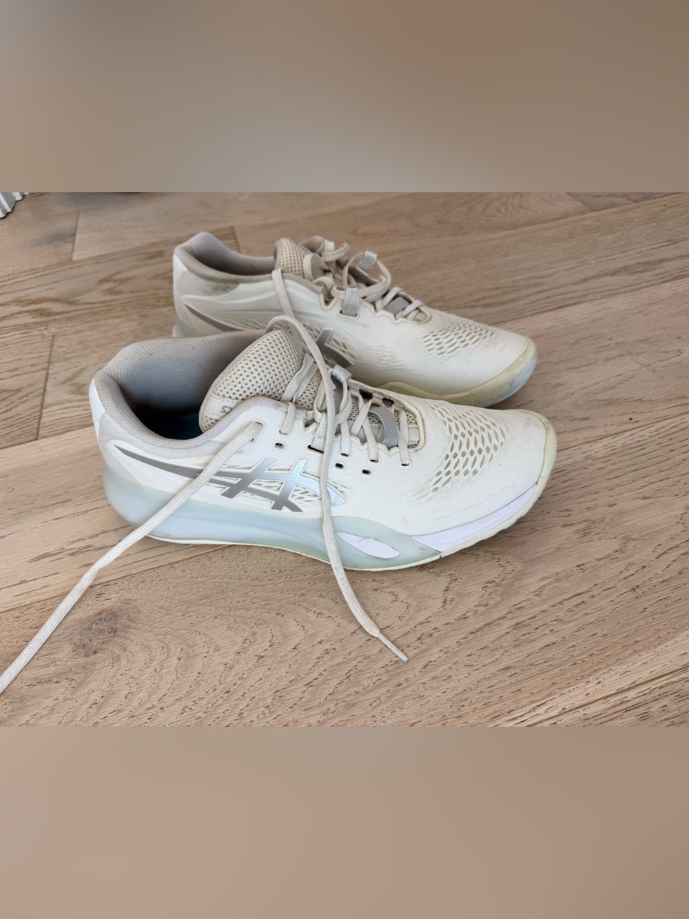 Asics Gel Resolution X tennis shoes - woman size 9